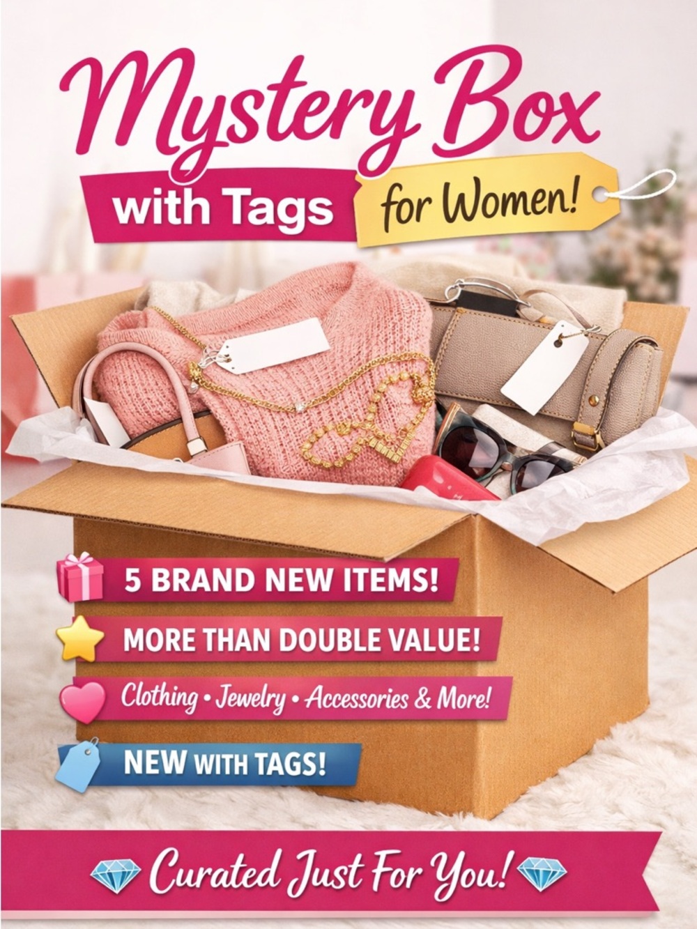 🌟 Women’s Ultimate ALL NEW WITH TAGS Mystery Box 🌟